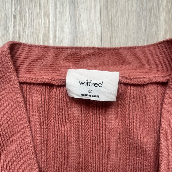 Aritzia Wilfred Plunge Front Cardigan - Picture 5 of 6